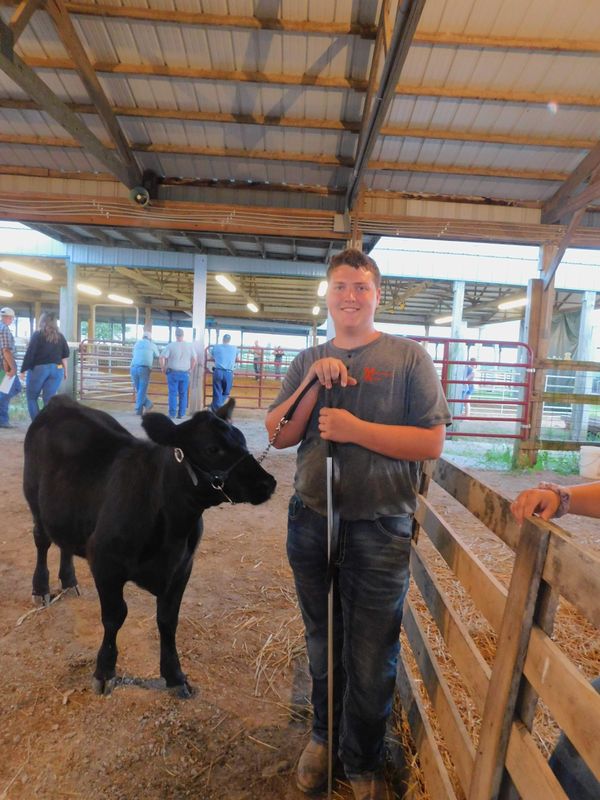 Eli Putnam, Maywood MO, Show Livestock