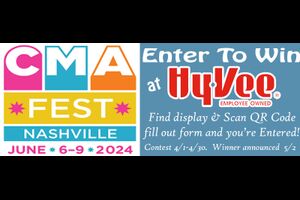 Enter To Win CMA Fest Trip from Hy-Vee